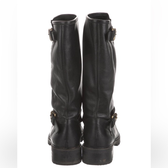 Fendi Moto Leather Boots - Picture 5 of 6